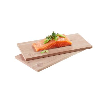 GEFU Set de 2 planches pour barbecue BBQ  Bois Marron