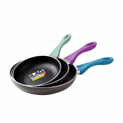 LIVOO Set de 3 po&ecirc;les aspect pierre ilag  feel good moments
