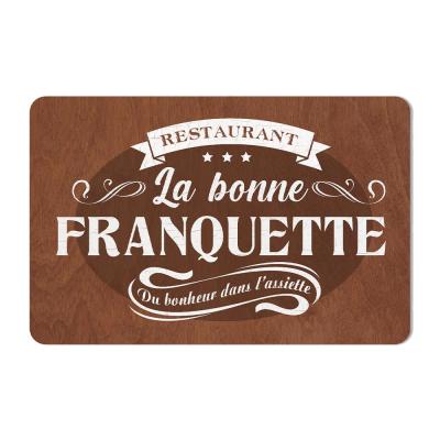 STC Cadoons Set de table - LA BONNE FRANQUETTE