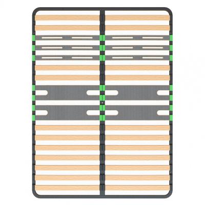ALTOBUY Sommier 2x16 lattes 140x200cm