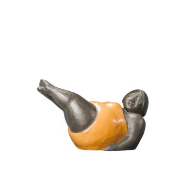 WANDA COLLECTION  - Statue femme contemporaine orange - Orange
