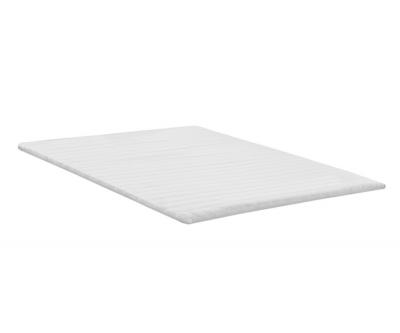 SELENIA Surmatelas Mousse Haute R&eacute;silience 7 Zones D&eacute;houssable & Lavable ELEO