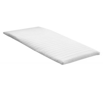 SELENIA Surmatelas Mousse Haute R&eacute;silience 7 Zones D&eacute;houssable & Lavable ELEO