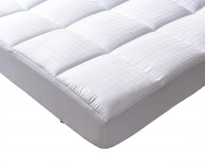 BECQUET Protection de matelas 80x200 BALKAN g/m&sup2; blanche en satin
