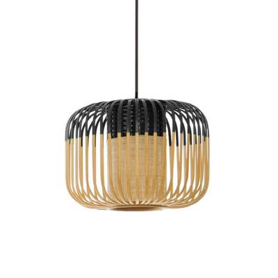 FORESTIER Suspension en bambou noir 27 cm Bamboo Light - 