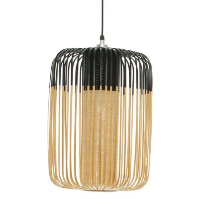 FORESTIER Suspension en bambou noir 50 cm Bamboo Light - 