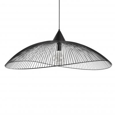  Suspension 1x e27 m&eacute;tal noir SEYNAVE Kasteli D.80 cm