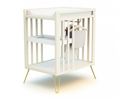 JURABABY - Table &agrave; langer 2 &eacute;tag&egrave;res ONLY en bois 76 x 56 x 94 cm 