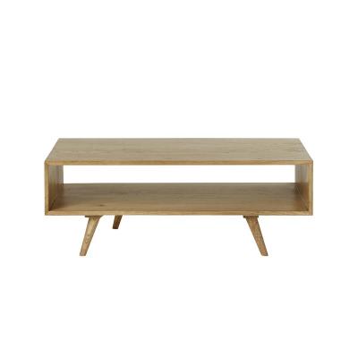 Table basse rectangulaire en mindi massif 120 cm OSLO
