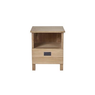 Table de chevet bois de teck