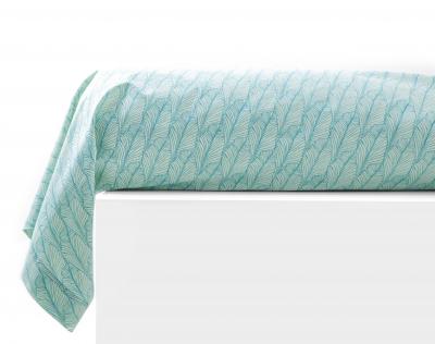 BECQUET Taie de traversin POEMA Verte