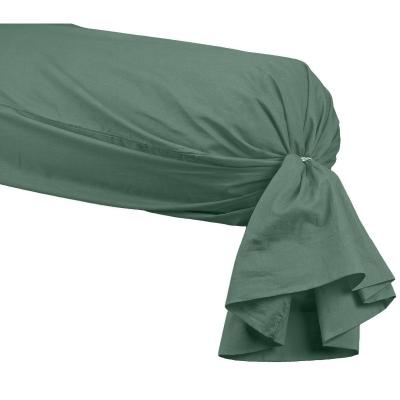 SENSEI MAISON Taie de traversin en percale Eucalyptus 45x185 cm