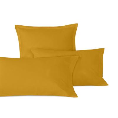 HAPPY FRIDAY Housse De Coussin Happyfriday Basic Moutarde 60 X 60 Cm 2 Unit&eacute;s 