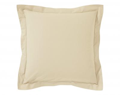 BECQUET Taie de traversin Uni en percale sable