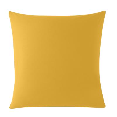 DODO Taie d'oreiller Coton Jaune 65x65 cm - 