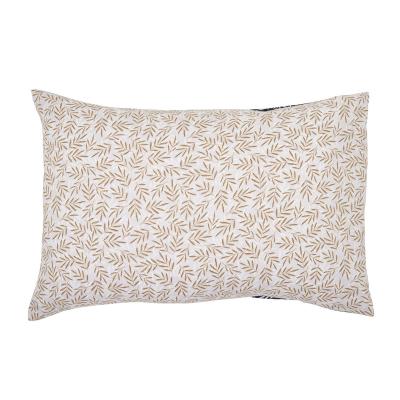 ORIGIN  Taie d'oreiller en Lyocell - 50 x 70 cm - Bleu et beige
