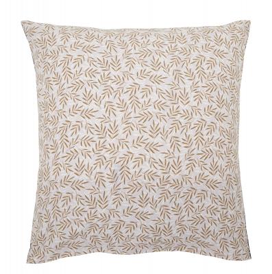 ORIGIN Taie D'oreiller En Lyocell Bleu Et Beige 63x63