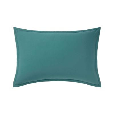 OLIVIER DESFORGES Taie d'oreiller en percale de coton oc&eacute;an 50 x 75 cm