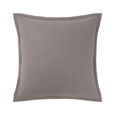 OLIVIER DESFORGES Taie d'oreiller en percale de coton ardoise 65 x 65 cm