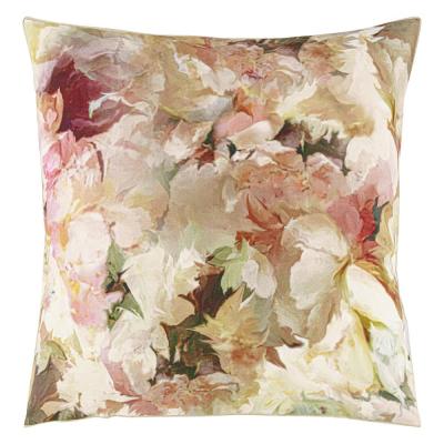 DESIGNERS GUILD Taie d'oreiller imprim&eacute;e en percale de coton, Fleurs de jour