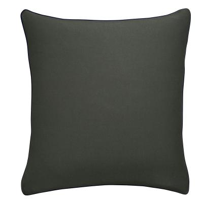 DODO Taie d'oreiller Jersey Coloris Carbone 50x75 cm - 