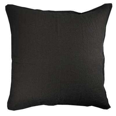 GARNIER THIEBAUT Taie d'oreiller pur lin Syracuse Gris Garnier-thiebaut