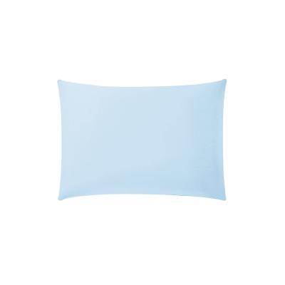 ANNE DE SOLENE Taie d'oreiller sans volant coton azur 40x60 cm