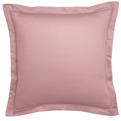 DODO Taie d'oreiller Satin de coton Coloris Rose 65x65 cm - 
