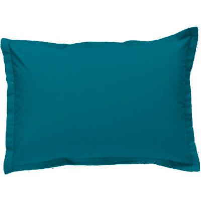 FUTURE HOME Taie d'oreiller en coton 57 fils unie canard 50x70cm