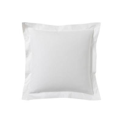 A DEMAIN Taie D'oreiller Unie En Coton, Les Unis - 63 X 63 Cm - Blanc