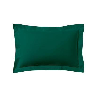 A DEMAIN Taie D'oreiller Unie En Coton, Les Unis - 50 X 70 Cm - Vert Opale
