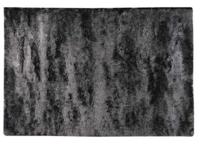Tapis shaggy &agrave; poils longs ultra doux - 160 x 230 cm - Anthracite - DOLCE