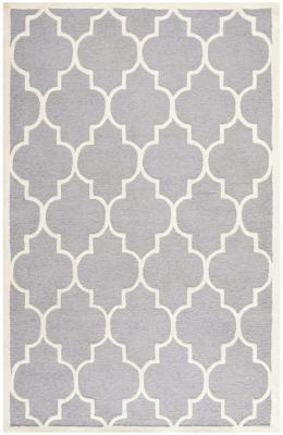 SAFAVIEH Tapis de salon interieur en argent & ivoire, 122 x 183 cm