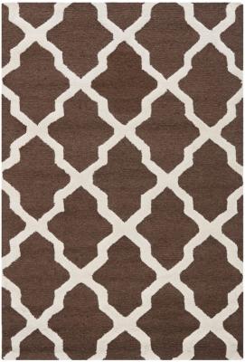 SAFAVIEH Tapis de salon interieur en marron fonce & ivoire, 122 x 183 cm