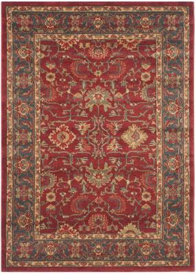 SAFAVIEH Tapis de salon interieur en rouge & multi, 122 x 170 cm