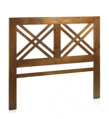 MOYCOR T&ecirc;te de lit bois marron 165x3x140cm - d&eacute;coration d'autrefois