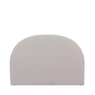 DRAWER Noussa - T&ecirc;te de lit en coton et lin demi-lune L150cm