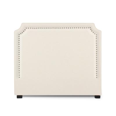 INTENSEDECO  - T&ecirc;te de lit Diana Tissu 140cm Beige - Beige