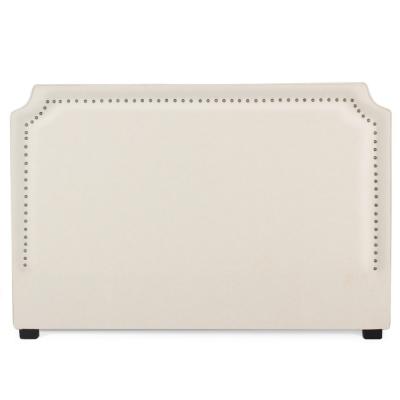 INTENSEDECO  - T&ecirc;te de lit Diana Tissu 180cm Beige - Beige