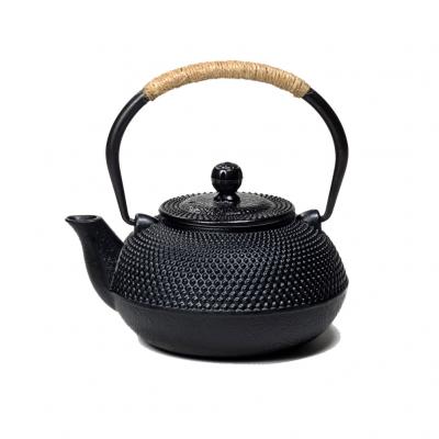 PHOENIX IMPORT  Tetsubin 0.6 Litre - Th&eacute;i&egrave;re Japonaise Noire en fonte