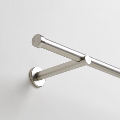 Tringle &agrave; rideaux &Oslash;2,9x180 cm Aluminium