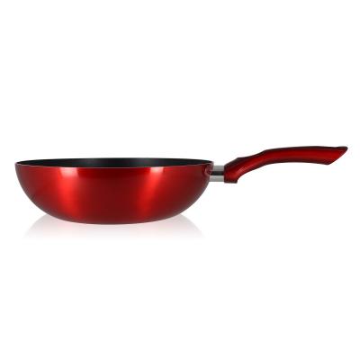 MENASTYL Wok compatible induction en aluminium 28 cm