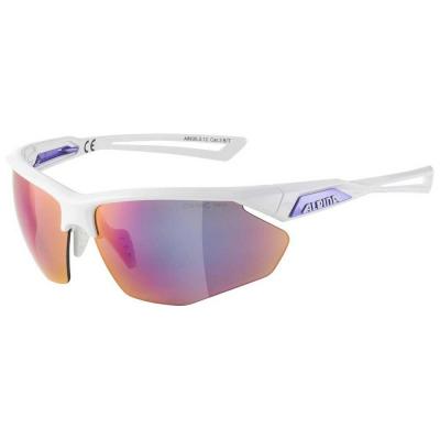 ALPINA  Nylos Hr Mirror Sunglasses Blanc Purple Mirror/CAT3