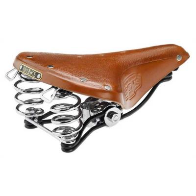 BROOKS ENGLAND  B66 Saddle - Miel} - W 205mm}, Miel}