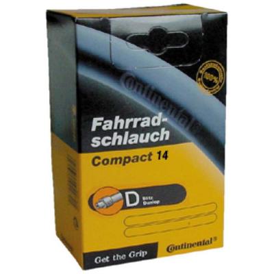 CONTINENTAL  Compact Dunlop 26 Mm Inner Tube Noir 14&acute;&acute; / 1.25-1.75