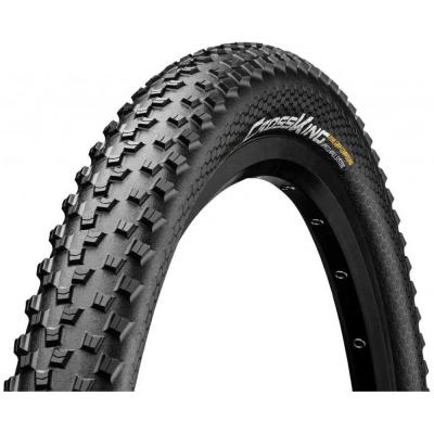 CONTINENTAL  Cross King Bicycle Tire Unisex-Adult, Black, 26"", 26 x 2.20