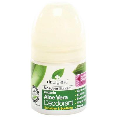 DR ORGANIC ALOE VERA d&eacute;odorant roll-on 50 ml