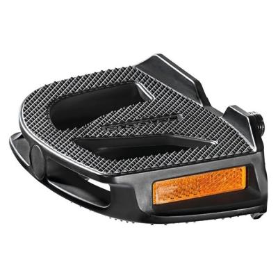 ERGOTEC P&eacute;dales avec r&eacute;flecteurs  ep-1 9/16"" - noir/orange - TU