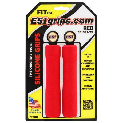 ESI GRIPS Paire de grips esi fit cr rouge