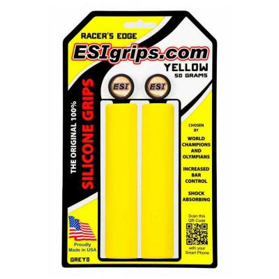 ESIGRIPS Poign&eacute;es  Racer's Edge jaune